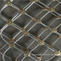 Rete a barriera rocciosa netta per cavi in ​​acciaio.